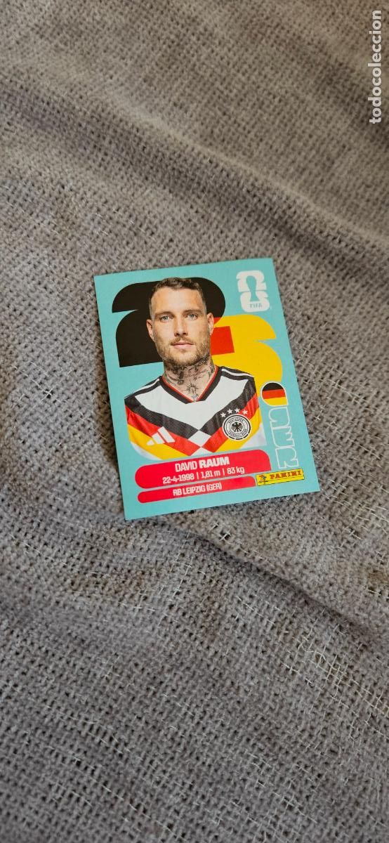 Fu&szlig;ball-Sticker: Alemania Raum 4 world cup mundial fifa estados unidos, canad&aacute; mexico panini 2026 26 sin pegar tradin