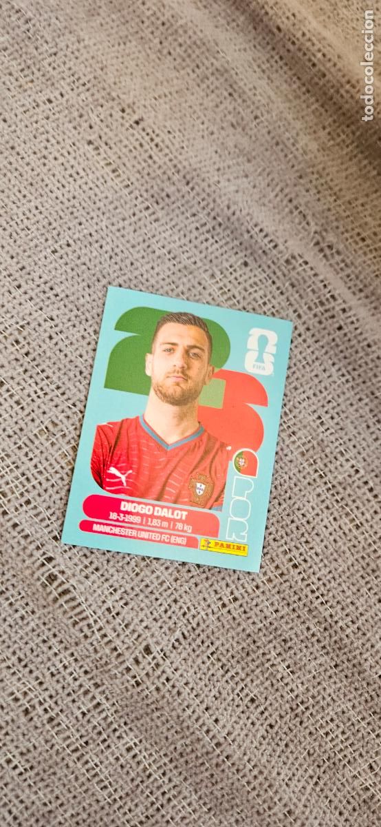 Fu&szlig;ball-Sticker: Portugal Dalot 6 world cup mundial fifa estados unidos, canad&aacute; mexico panini 2026 26 sin pegar tradi