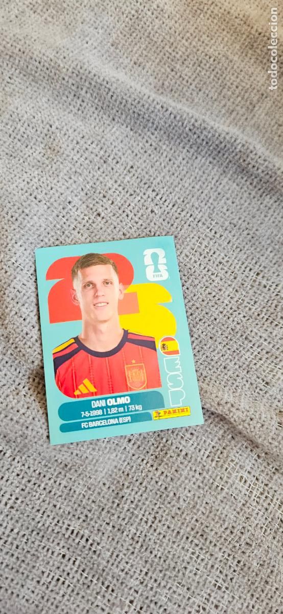 Fu&szlig;ball-Sticker: Espa&ntilde;a Dani Olmo 16 world cup mundial fifa estados unidos, canad&aacute; mexico panini 2026 26 sin pegar tr