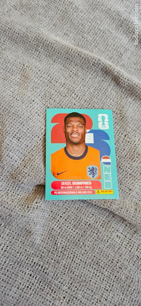Football Stickers: Paises Bajos Dumfries world cup mundial fifa estados unidos, canad&aacute; mexico panini 2026 26 sin pegar