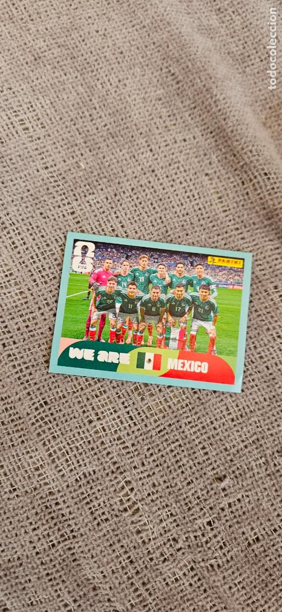 Football Stickers: Alineaci&oacute;n 13 Mexico world cup mundial fifa estados unidos, canad&aacute; mexico panini 2026 26 sin pegar t
