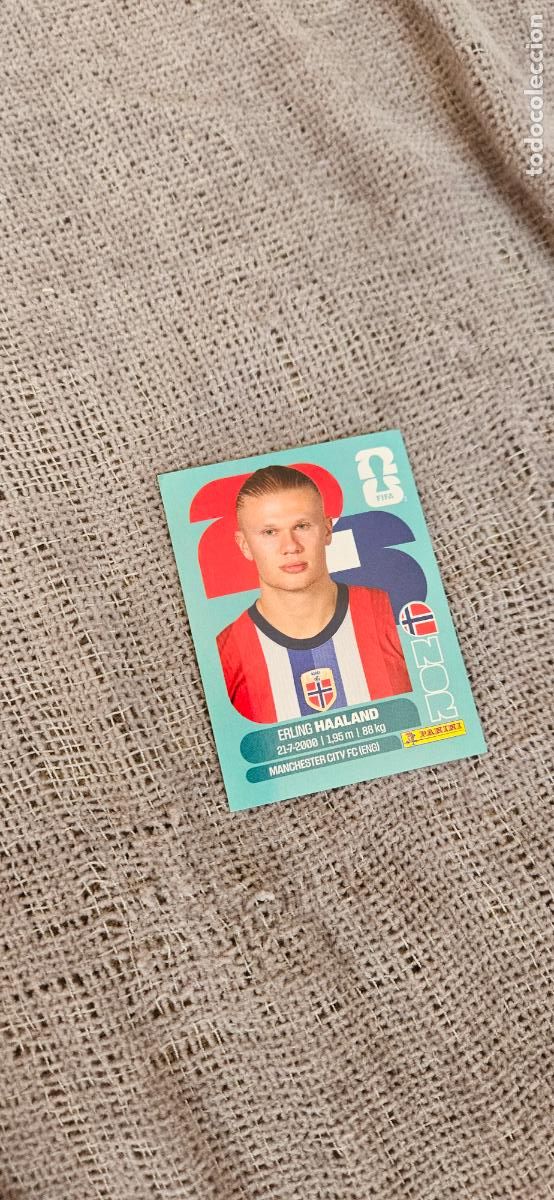 Football Stickers: Noruega Haaland world cup mundial fifa estados unidos, canad&aacute; mexico panini 2026 26 sin pegar tradin