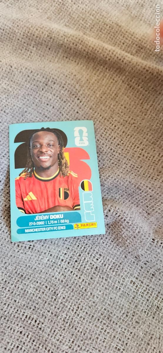 Football Stickers: B&eacute;lgica Doku world cup mundial fifa estados unidos, canad&aacute; mexico panini 2026 26 sin pegar trading c