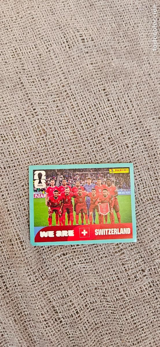 Cartes &agrave; collectionner de Football: Alineaci&oacute;n 13 Suiza world cup mundial fifa estados unidos, canad&aacute; mexico panini 2026 26 sin pegar tr