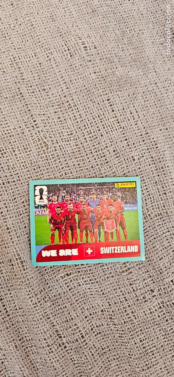 Cartes &agrave; collectionner de Football: Alineaci&oacute;n 13 Suiza world cup mundial fifa estados unidos, canad&aacute; mexico panini 2026 26 sin pegar tr