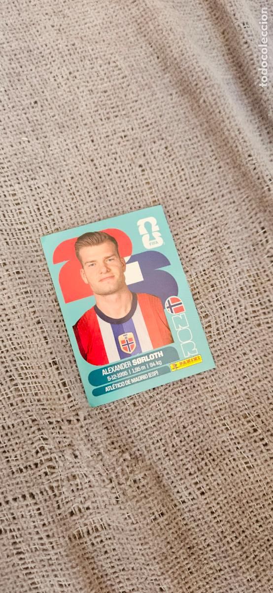 Cartes &agrave; collectionner de Football: Noruega Sorloth world cup mundial fifa estados unidos, canad&aacute; mexico panini 2026 26 sin pegar tradin