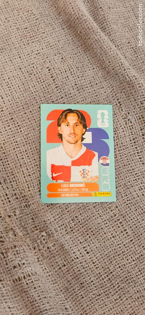 Cartes &agrave; collectionner de Football: Croacia Modric world cup mundial fifa estados unidos, canad&aacute; mexico panini 2026 26 sin pegar trading