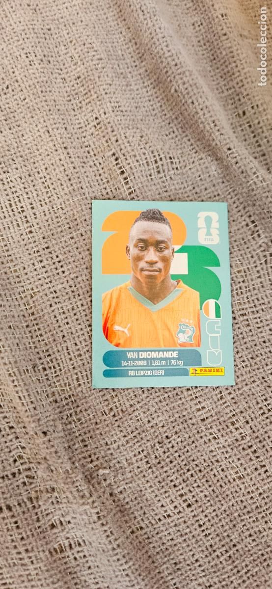 Cartes &agrave; collectionner de Football: Costa de Marfil Diomand&eacute; world cup mundial fifa estados unidos, canad&aacute; mexico panini 2026 26 sin peg
