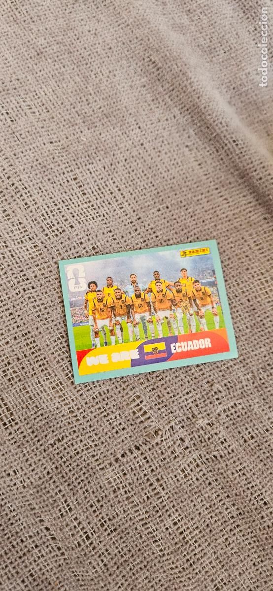 Cartes &agrave; collectionner de Football: Alineaci&oacute;n 13 Ecuador world cup mundial fifa estados unidos, canad&aacute; mexico panini 2026 26 sin pegar