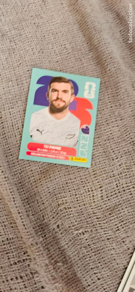 Cartes &agrave; collectionner de Football: Nueva Zelanda Tim Payne world cup mundial fifa estados unidos, canad&aacute; mexico panini 2026 26 sin pega