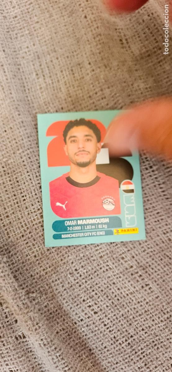 Cartes &agrave; collectionner de Football: Egipto Marmoush world cup mundial fifa estados unidos, canad&aacute; mexico panini 2026 26 sin pegar tradin
