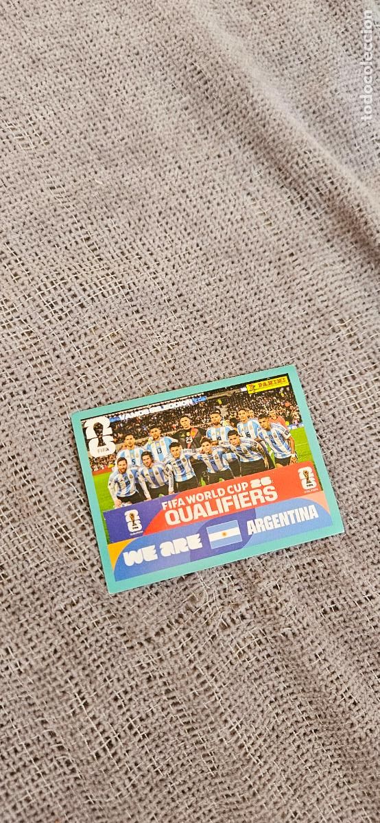 Cartes &agrave; collectionner de Football: Alineaci&oacute;n 13 Argentina world cup mundial fifa estados unidos, canad&aacute; mexico panini 2026 26 sin pega
