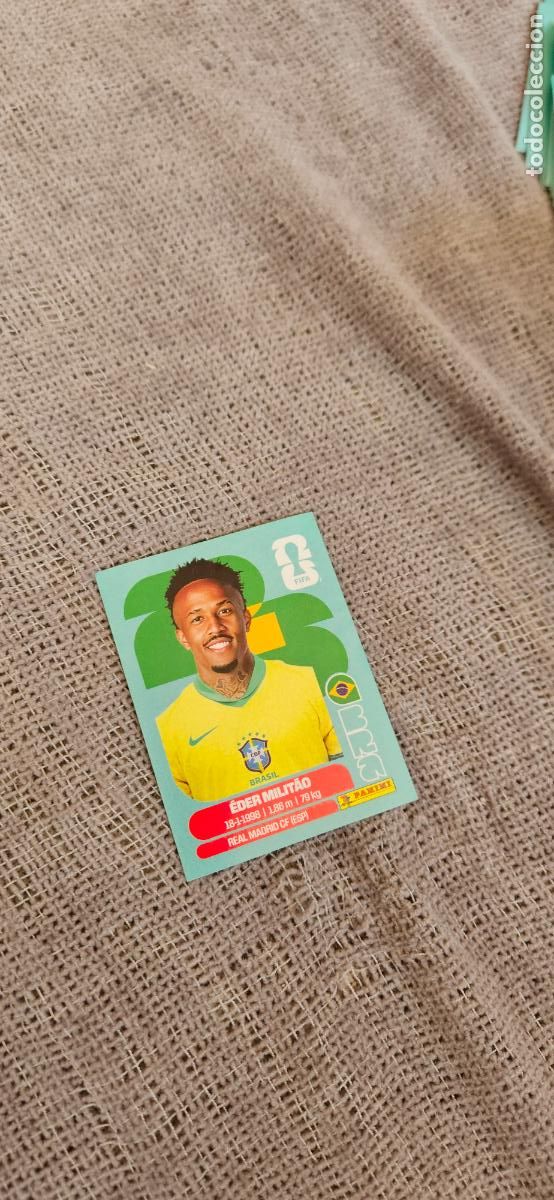 Cartes &agrave; collectionner de Football: Brasil Militao 5 world cup mundial fifa estados unidos, canad&aacute; mexico panini 2026 26 sin pegar tradi