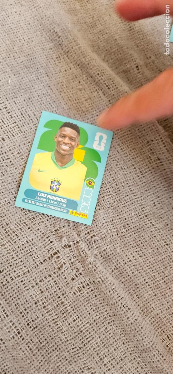 Cartes &agrave; collectionner de Football: Brasil Luiz Henrique 12 world cup mundial fifa estados unidos, canad&aacute; mexico panini 2026 26 sin pega
