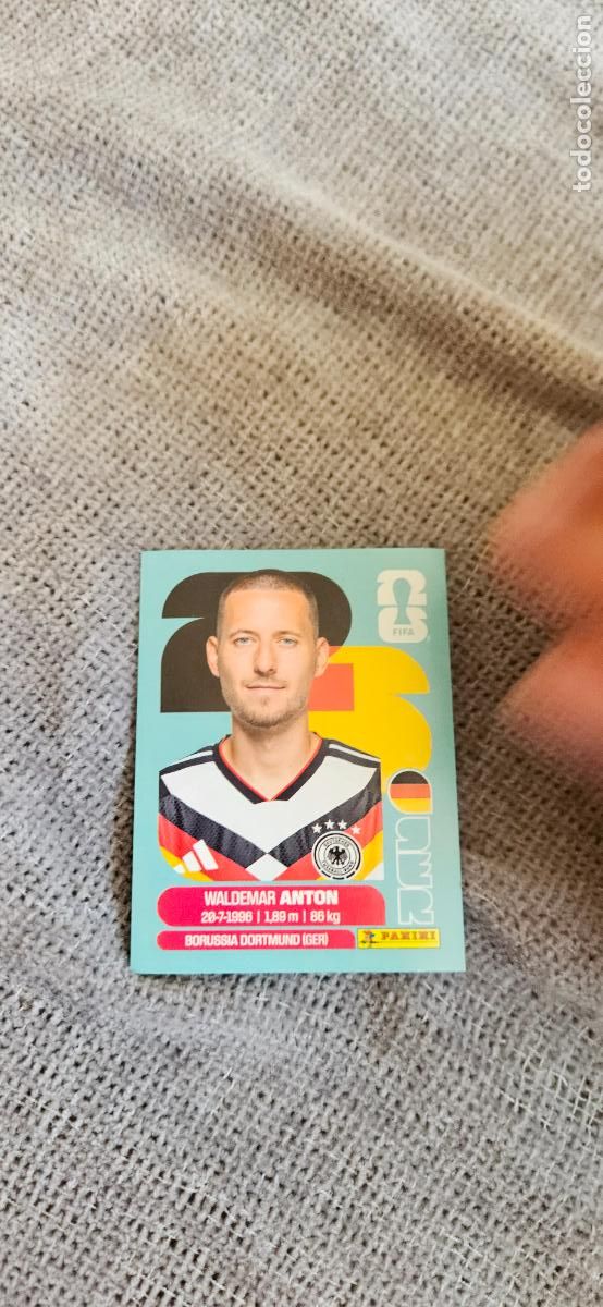 Cromos de Futebol: Alemania Anton 7 world cup mundial fifa estados unidos, canad&aacute; mexico panini 2026 26 sin pegar tradi