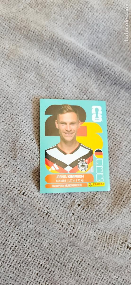 Cartes &agrave; collectionner de Football: Alemania Kimmich 10 world cup mundial fifa estados unidos, canad&aacute; mexico panini 2026 26 sin pegar tr