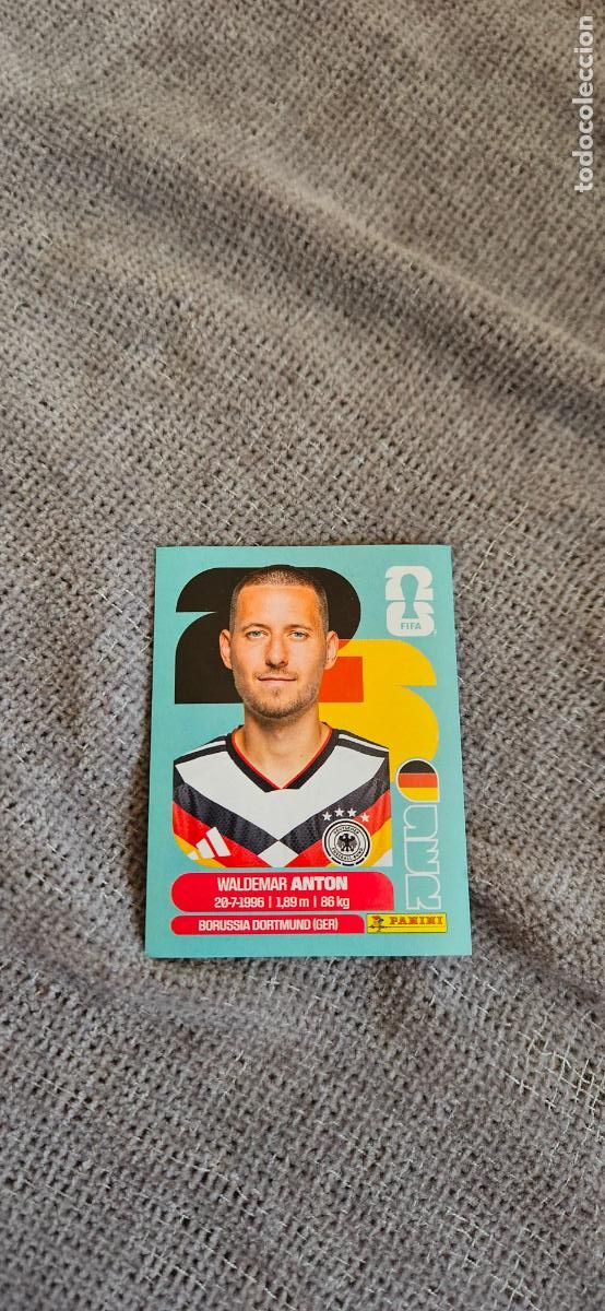 Cartes &agrave; collectionner de Football: Alemania Anton 7 world cup mundial fifa estados unidos, canad&aacute; mexico panini 2026 26 sin pegar tradi