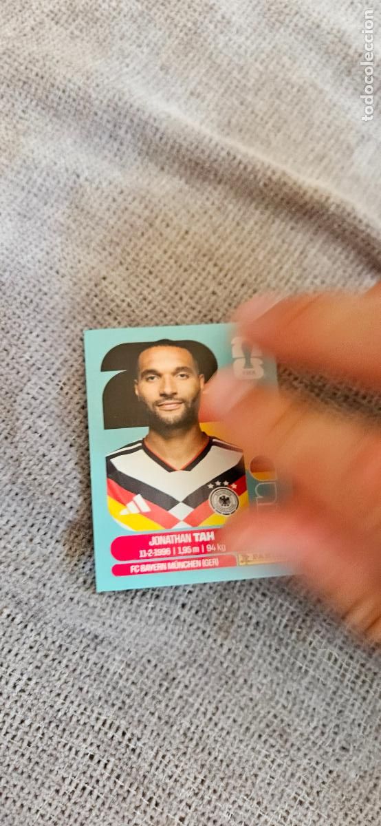 Cartes &agrave; collectionner de Football: Alemania Tah 3 world cup mundial fifa estados unidos, canad&aacute; mexico panini 2026 26 sin pegar trading
