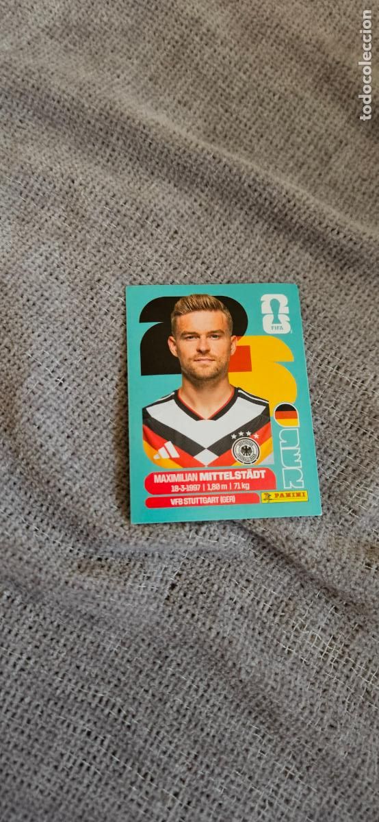 Cartes &agrave; collectionner de Football: Alemania Mittelstadt 9 world cup mundial fifa estados unidos, canad&aacute; mexico panini 2026 26 sin pegar