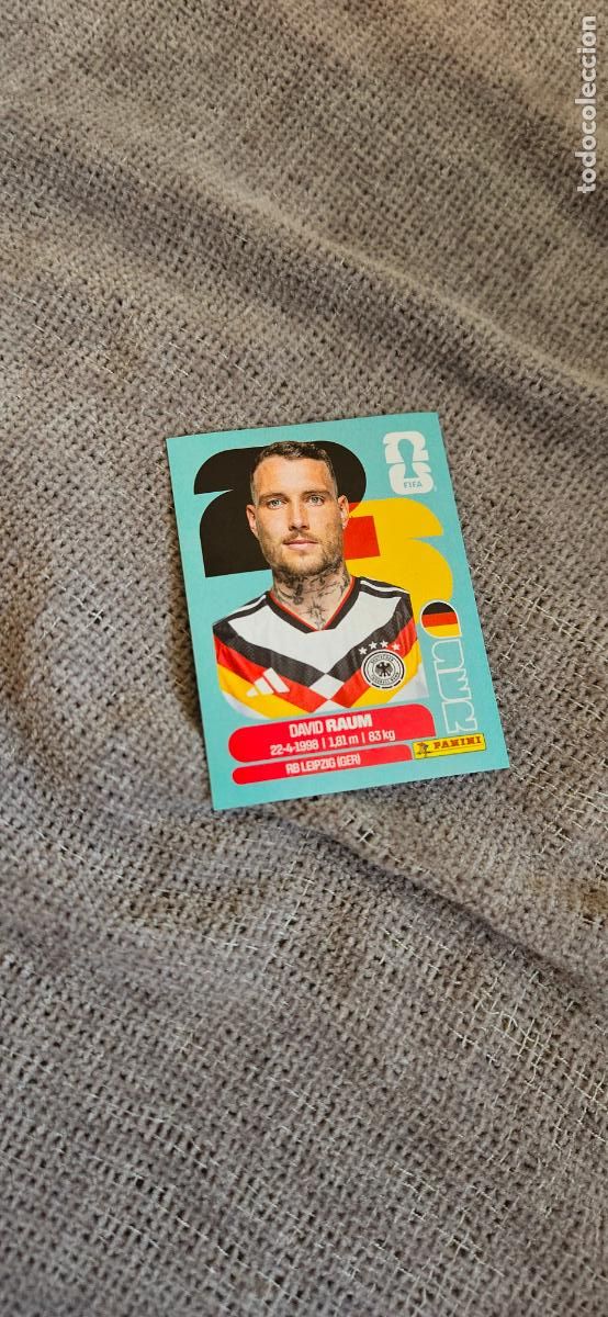 Cartes &agrave; collectionner de Football: Alemania Raum 4 world cup mundial fifa estados unidos, canad&aacute; mexico panini 2026 26 sin pegar tradin