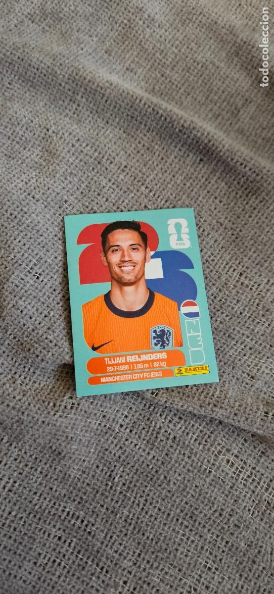 Cartes &agrave; collectionner de Football: Paises Bajos Reijnders world cup mundial fifa estados unidos, canad&aacute; mexico panini 2026 26 sin pegar