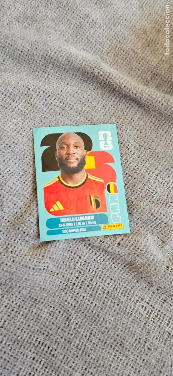 Cromos de f&uacute;tbol: B&eacute;lgica Lukaku world cup mundial fifa estados unidos, canad&aacute; mexico panini 2026 26 sin pegar trading