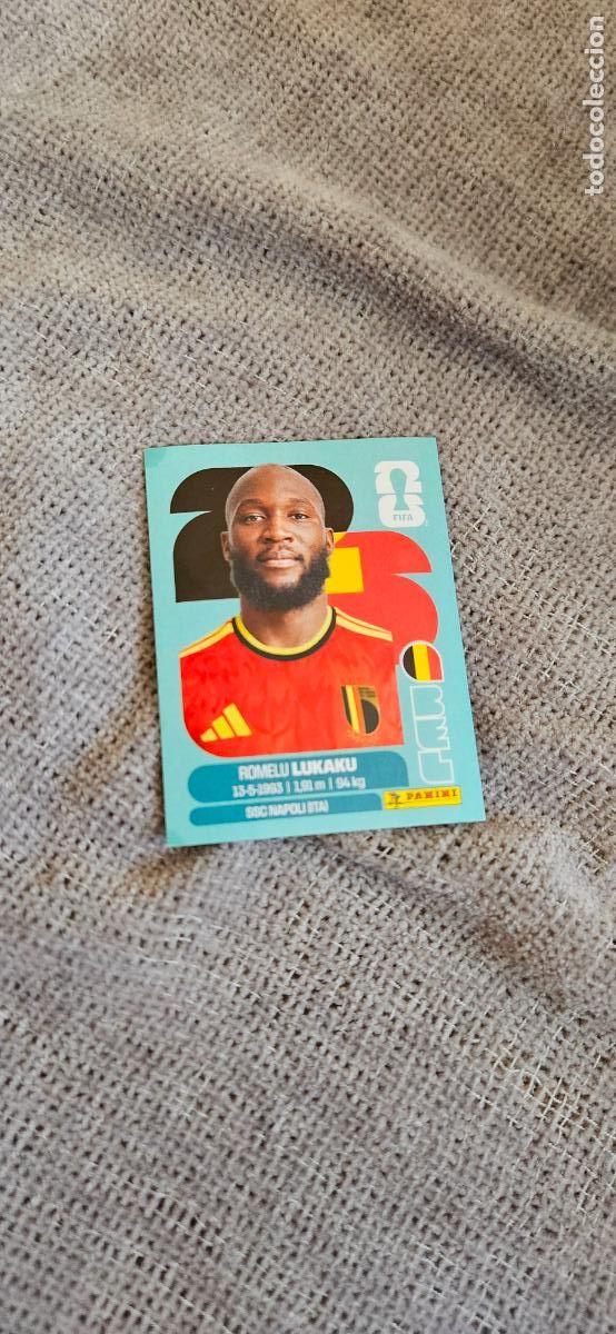 Cromos de f&uacute;tbol: B&eacute;lgica Lukaku world cup mundial fifa estados unidos, canad&aacute; mexico panini 2026 26 sin pegar trading
