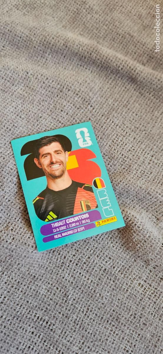 Cromos de f&uacute;tbol: B&eacute;lgica Courtois world cup mundial fifa estados unidos, canad&aacute; mexico panini 2026 26 sin pegar trad