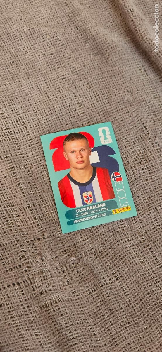 Cromos de f&uacute;tbol: Noruega Haaland world cup mundial fifa estados unidos, canad&aacute; mexico panini 2026 26 sin pegar tradin