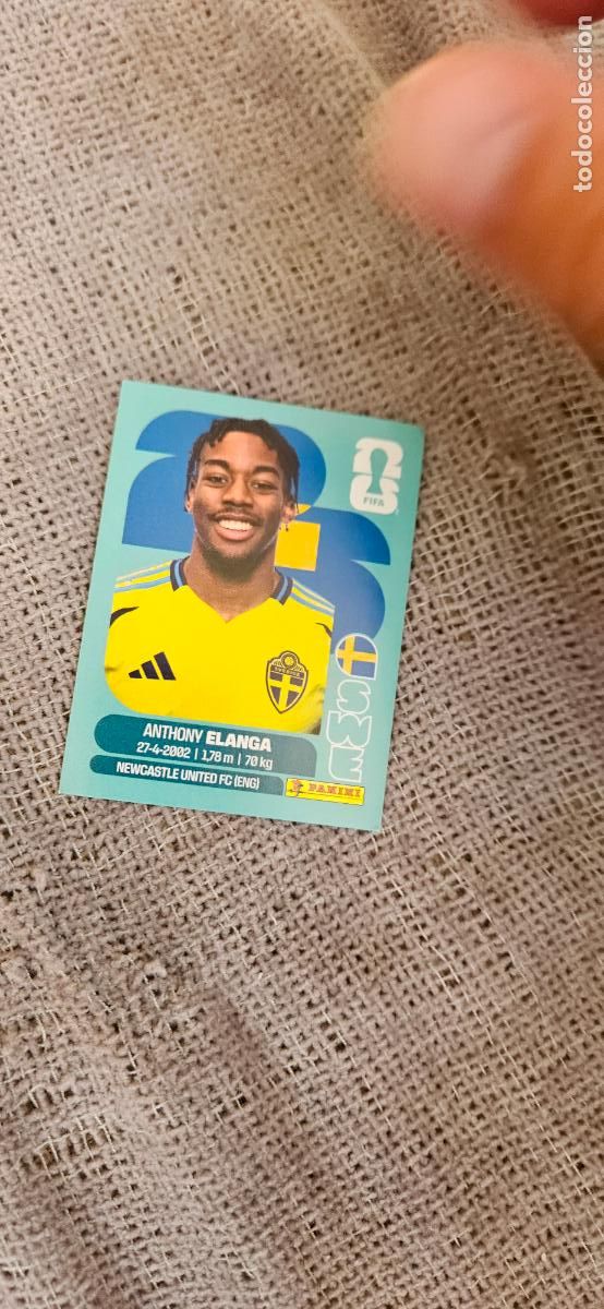 Cromos de f&uacute;tbol: Suecia Elanga world cup mundial fifa estados unidos, canad&aacute; mexico panini 2026 26 sin pegar trading