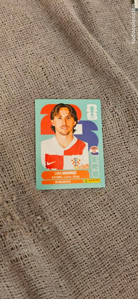 Cromos de f&uacute;tbol: Croacia Modric world cup mundial fifa estados unidos, canad&aacute; mexico panini 2026 26 sin pegar trading