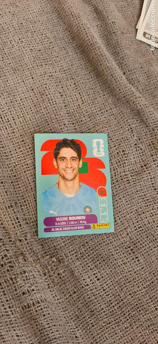 Cromos de f&uacute;tbol: Marruecos Bono world cup mundial fifa estados unidos, canad&aacute; mexico panini 2026 26 sin pegar trading