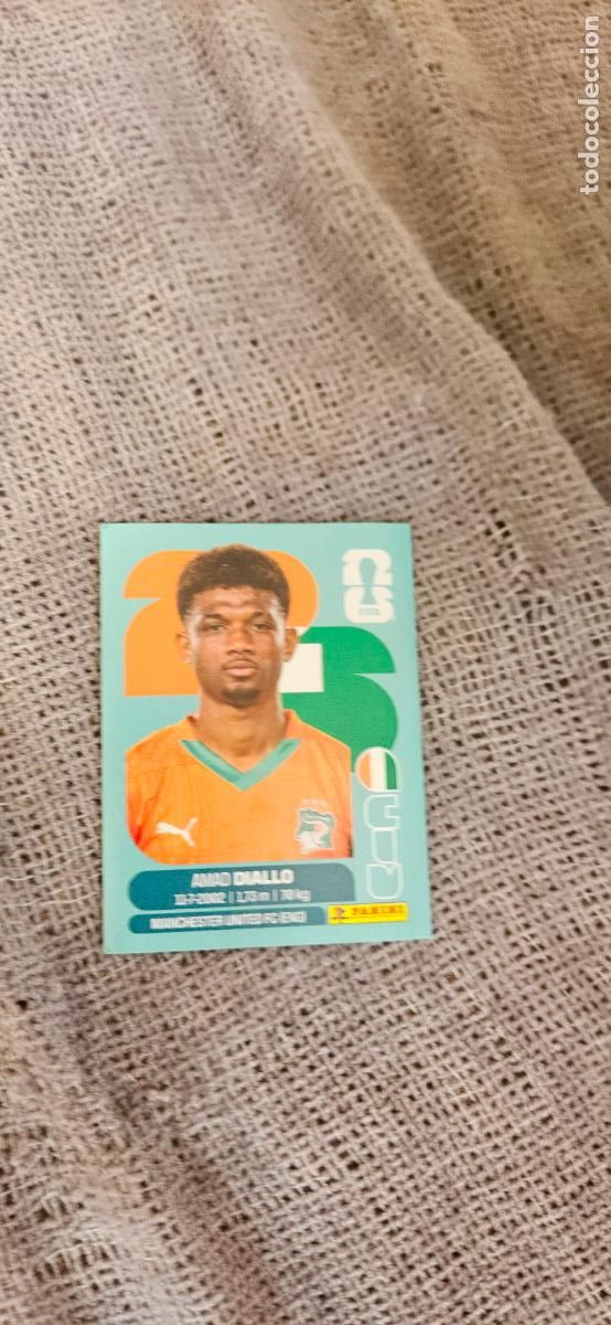 Fu&szlig;ball-Sticker: Costa de Marfil Diallo world cup mundial fifa estados unidos, canad&aacute; mexico panini 2026 26 sin pegar