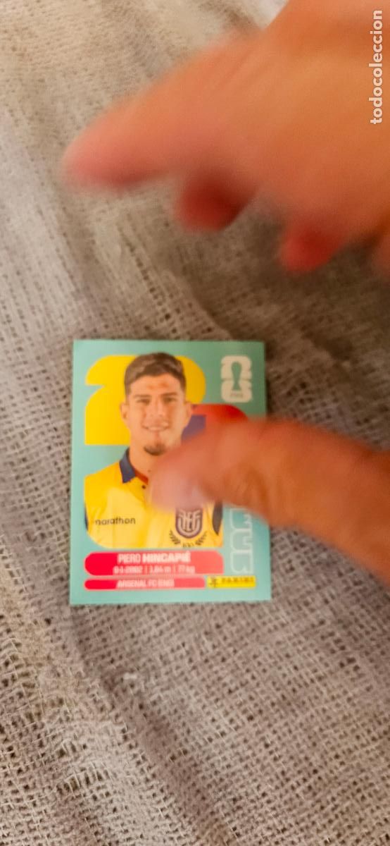 Cromos de f&uacute;tbol: Ecuador Hincapi&eacute; world cup mundial fifa estados unidos, canad&aacute; mexico panini 2026 26 sin pegar tradi