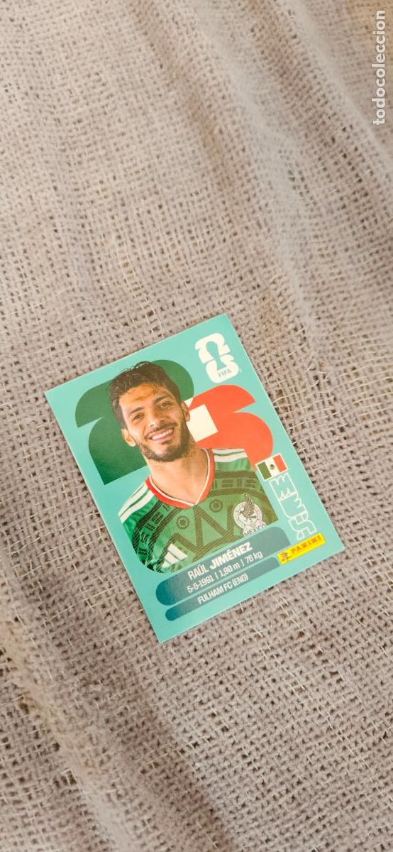 Cromos de f&uacute;tbol: Mexico Raul Jimenez world cup mundial fifa estados unidos, canad&aacute; mexico panini 2026 26 sin pegar tr
