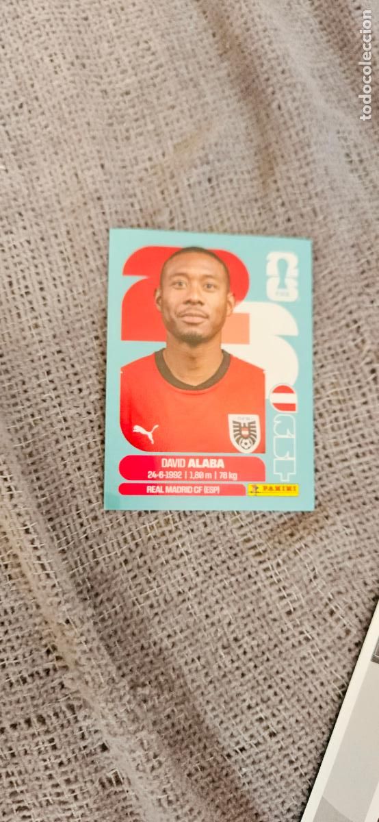 Cromos de f&uacute;tbol: Austria Alaba world cup mundial fifa estados unidos, canad&aacute; mexico panini 2026 26 sin pegar trading