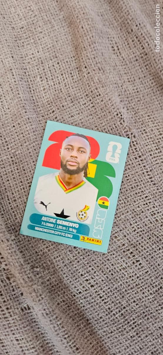 Cromos de f&uacute;tbol: Ghana Semenyo world cup mundial fifa estados unidos, canad&aacute; mexico panini 2026 26 sin pegar trading