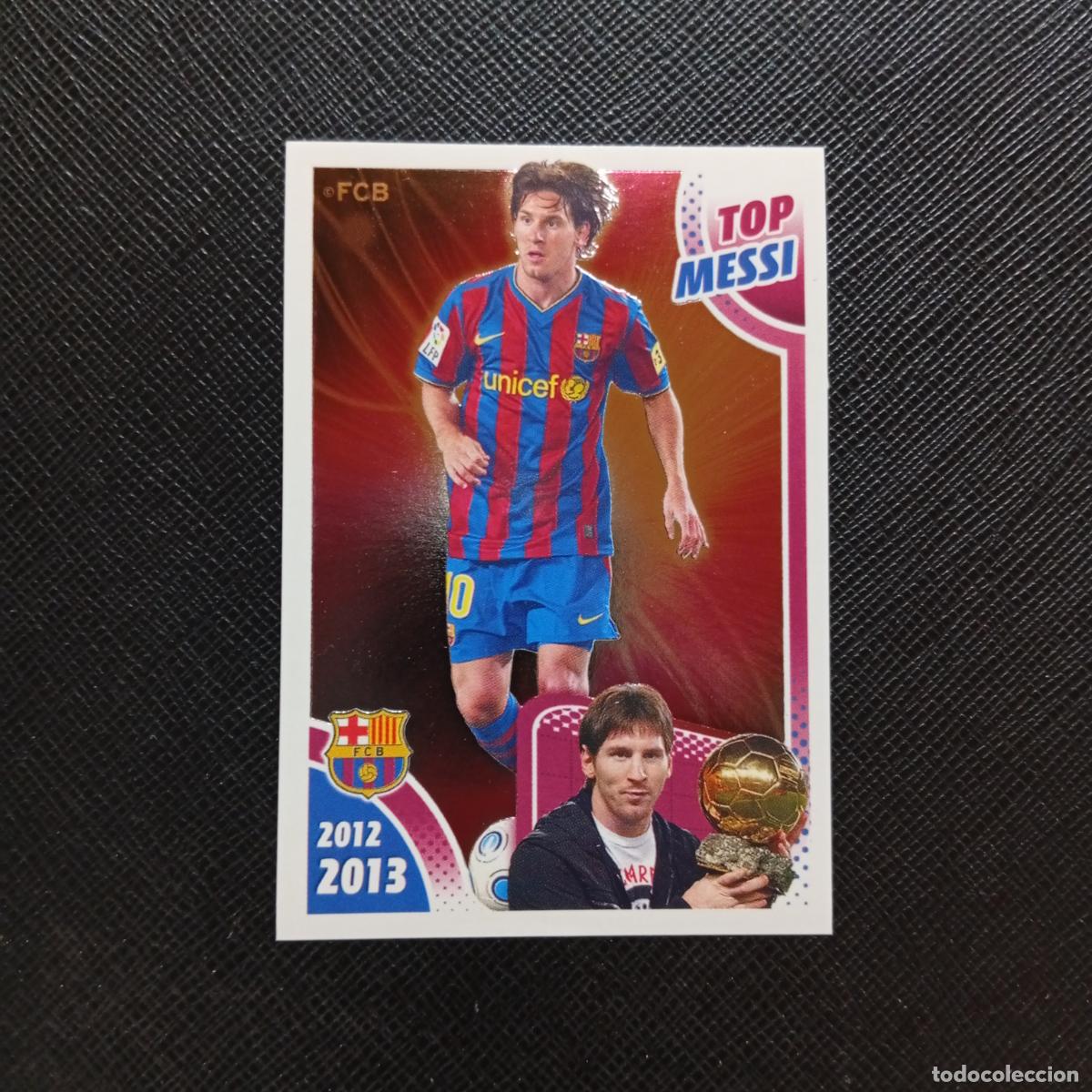 Cromos de f&uacute;tbol: 164 MESSI BARCELONA PANINI COLECCION OFICIAL 2013 2013 12 13 - SIN PEGAR - A152 PG64