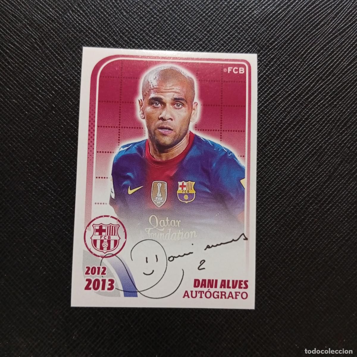 Cromos de f&uacute;tbol: 44 DANI ALVES BARCELONA PANINI COLECCION OFICIAL 2013 2013 12 13 - SIN PEGAR - A152 PG64