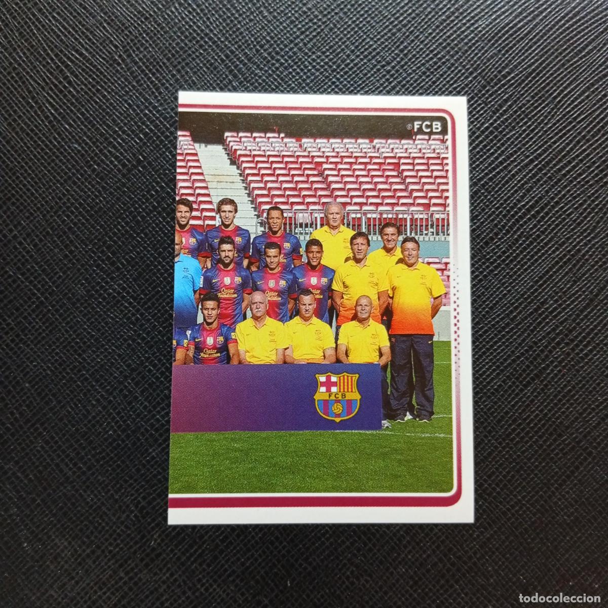 Cromos de f&uacute;tbol: 4 PLANTILLA BARCELONA PANINI COLECCION OFICIAL 2013 2013 12 13 - SIN PEGAR - A152 PG64