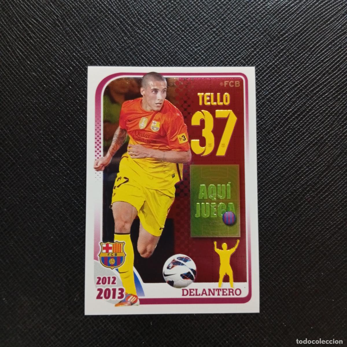 Cromos de f&uacute;tbol: 141 TELLO BARCELONA PANINI COLECCION OFICIAL 2013 2013 12 13 - SIN PEGAR - A152 PG82