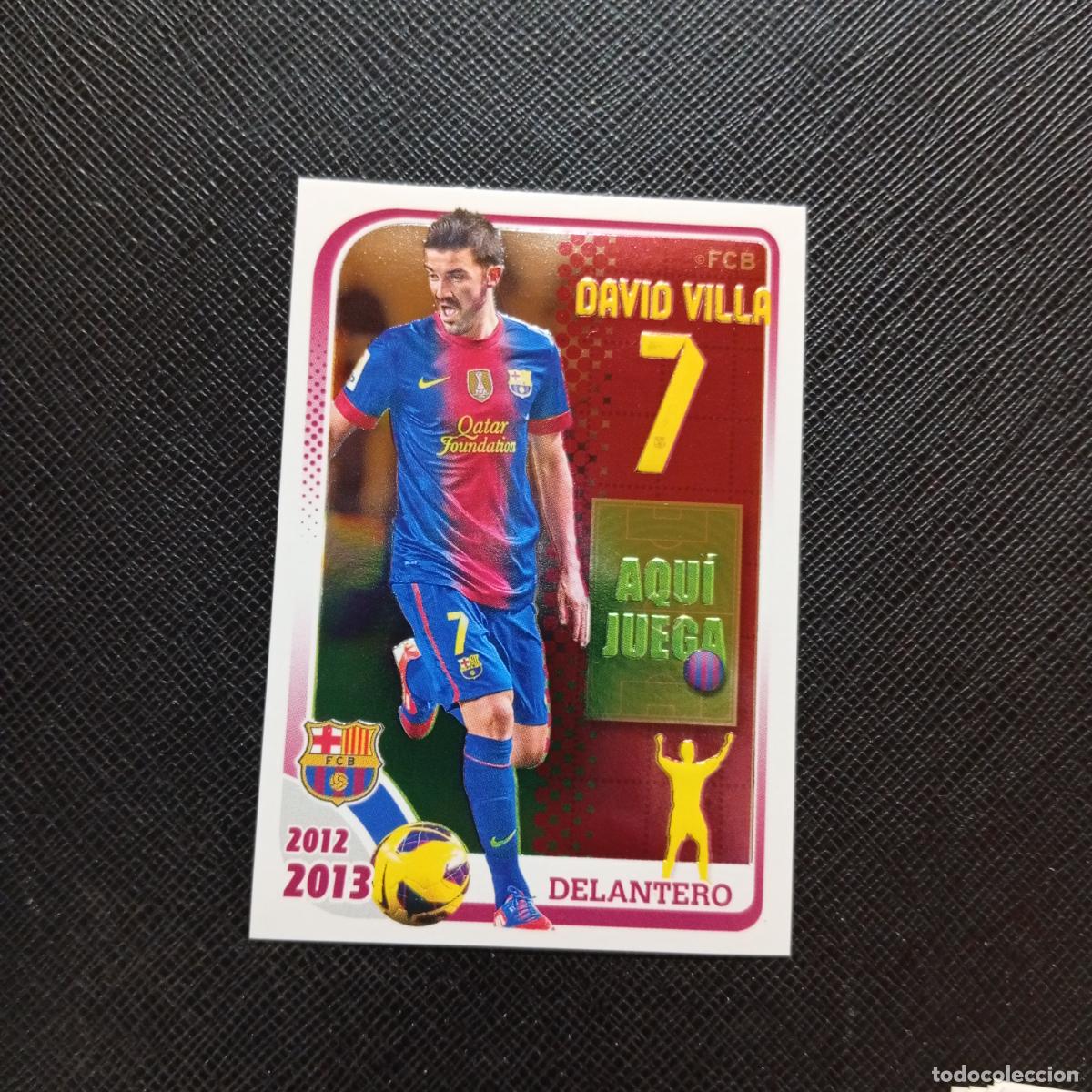 Cromos de f&uacute;tbol: 150 VILLA BARCELONA PANINI COLECCION OFICIAL 2013 2013 12 13 - SIN PEGAR - A152 PG82