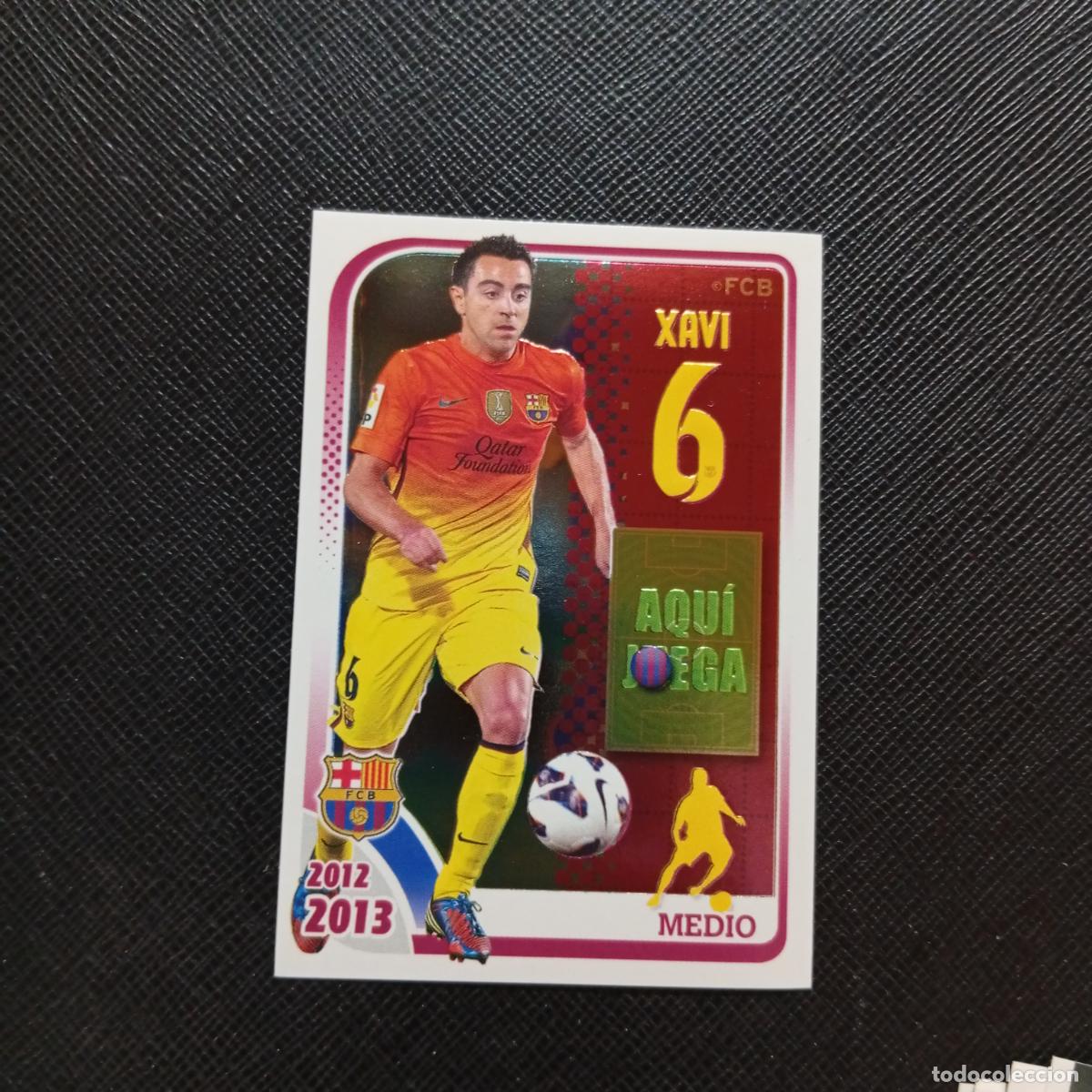 Cromos de f&uacute;tbol: 105 XAVI BARCELONA PANINI COLECCION OFICIAL 2013 2013 12 13 - SIN PEGAR - A152 PG82