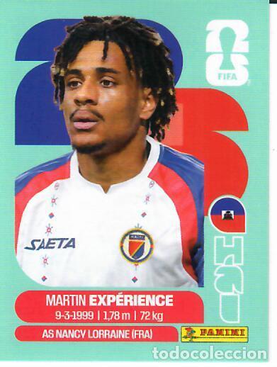 Cromos de f&uacute;tbol: CROMO PANINI MUNDIAL WORLD CUP 2026 - HAI4 HAI 4 - EXP&Eacute;RIENCE - HAIT&Iacute;