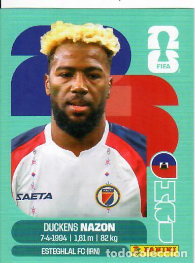 Figurine di Calcio: CROMO PANINI MUNDIAL WORLD CUP 2026 - HAI18 HAI 18 - NAZON - HAIT&Iacute;