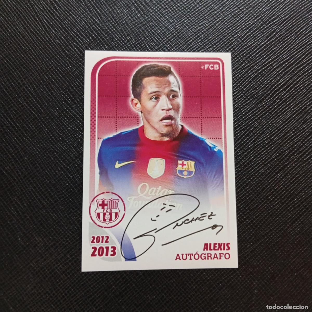 Cartes &agrave; collectionner de Football: 139 ALEXIS SANCHEZ BARCELONA PANINI COLECCION OFICIAL 2013 2013 12 13 - SIN PEGAR - A152 PG100