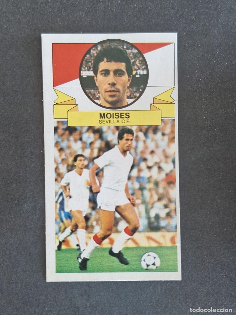 Cromos de f&uacute;tbol: L4 MOISES SEVILLA C. F. LIGA ESTE 1985 1986 85 86 DESPEGADO RECUPERADO