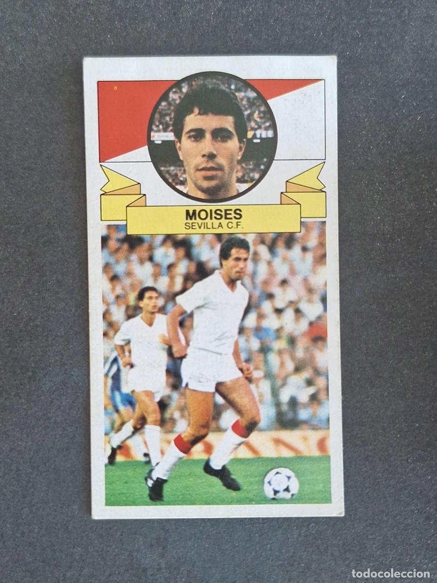 Cromos de f&uacute;tbol: L4 MOISES SEVILLA C. F. LIGA ESTE 1985 1986 85 86 DESPEGADO RECUPERADO