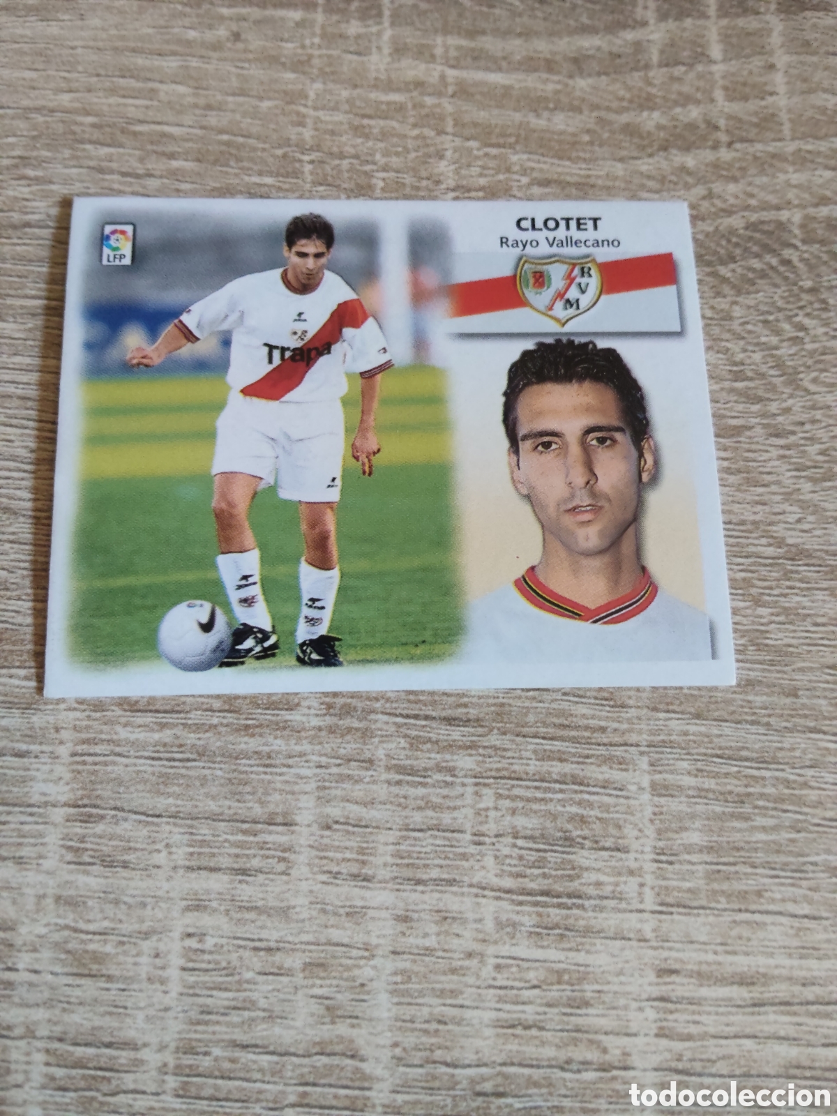 Cromos de f&uacute;tbol: Clotet coloca Rayo Vallecano liga 1999 2000 99 00 ediciones este nuevo