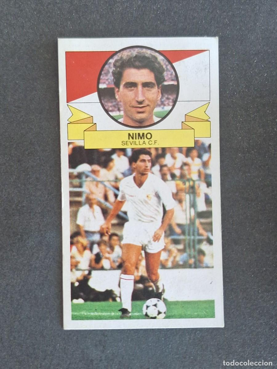 Cromos de f&uacute;tbol: L4 NIMO SEVILLA C. F. LIGA ESTE 1985 1986 85 86 DESPEGADO RECUPERADO